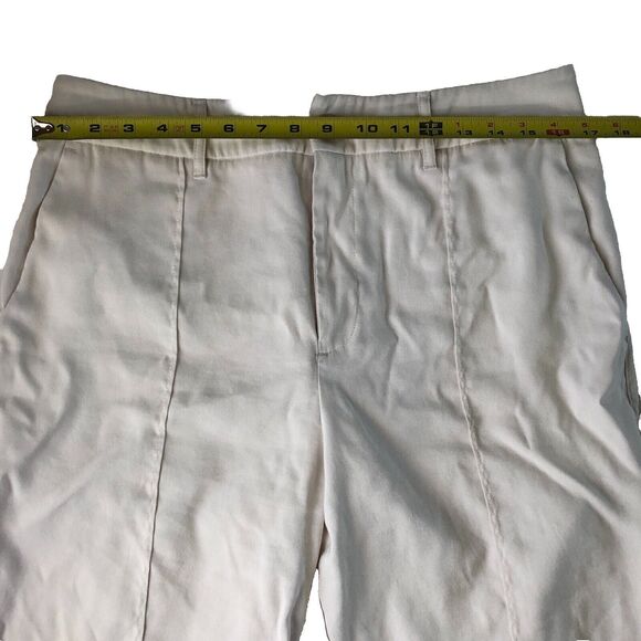 A New Day Womens Ivory Cuffed hem Pants size 14 - Picture 3 of 13